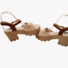 Zapato de tacon ancho