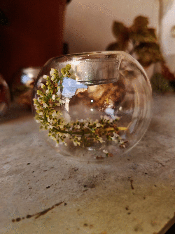 Porta velas cristal