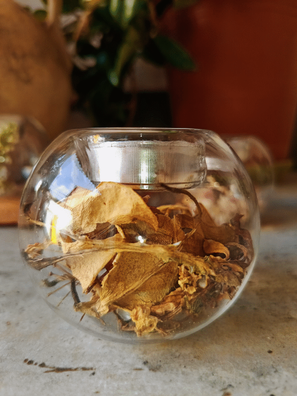 Porta velas cristal