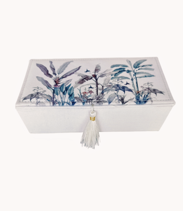 Joyero estampado floral