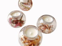 Porta velas cristal