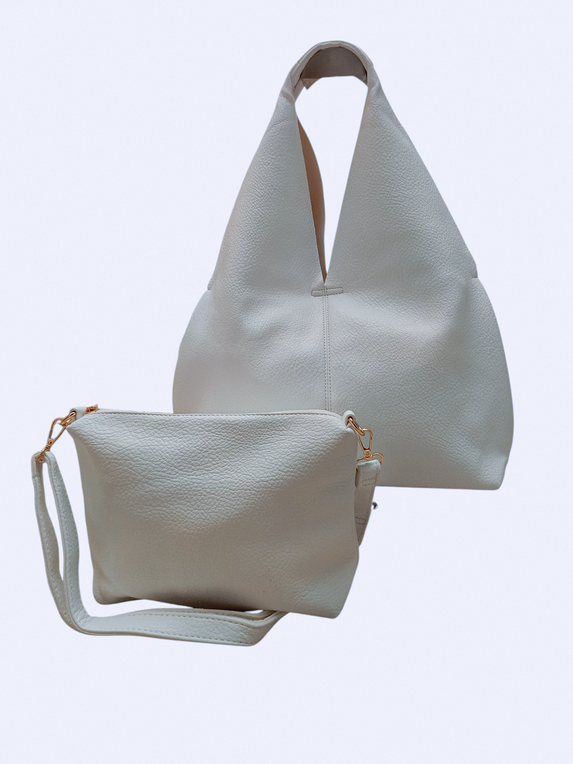 Pack bolsos blancos
