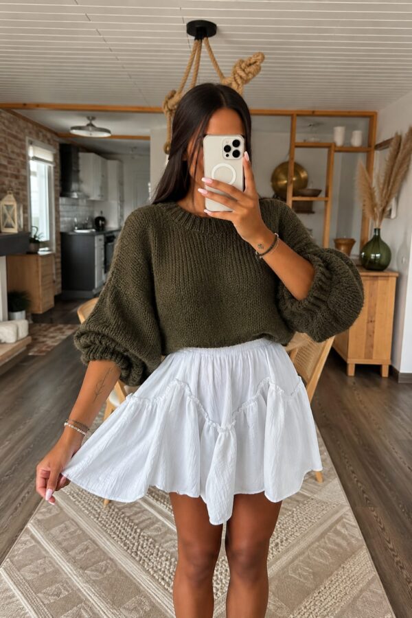 Jersey oversize de lana y mohair