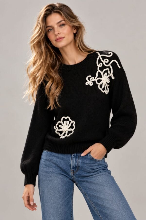 Jersey oversize de punto