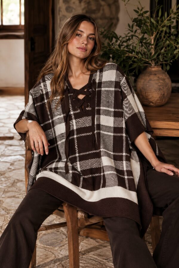 Poncho con capucha